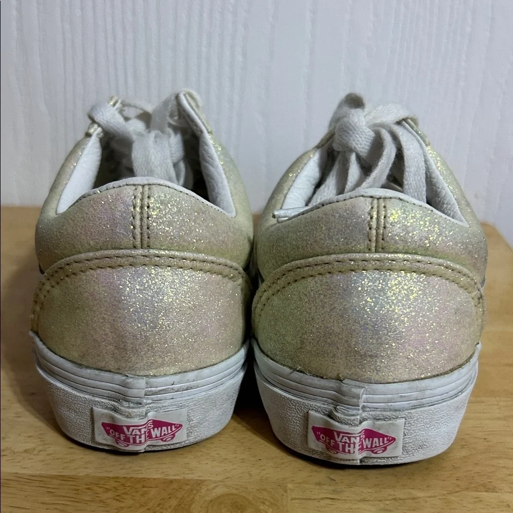 Women’s  old skool (uv Glitter) gold